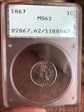 1863 1C MS62