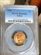 1909 1C Indian MS65RD