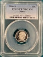 2006-S 10C Silver PR70DCAM