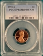 1991-S 1C PR69DCAM