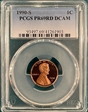 1990-S 1C PR69DCAM