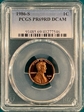 1986-S 1C PR69DCAM