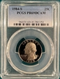 1984-S 25C PR69DCAM