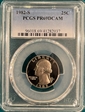 1982-S 25C PR69DCAM