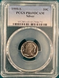 1999-S 10C Silver PR69DCAM
