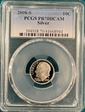 2008-S 10C Silver PR70DCAM