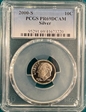 2000-S 10C Silver PR69DCAM