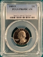 1985-S 25C PR69DCAM