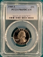 1989-S 25C PR69DCAM