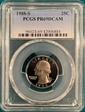 1988-S 25C PR69DCAM