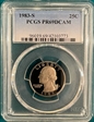 1983-S 25C PR69DCAM