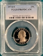 1974-S 25C PR69DCAM