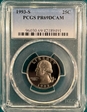 1993-S 25C Clad PR69DCAM