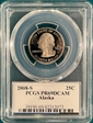 2008-S 25C Alaska PR69DCAM