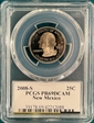 2008-S 25C New Mexico PR69DCAM