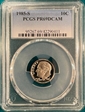 1985-S 10C PR69DCAM