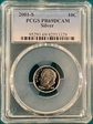 2001-S 10C Silver PR69DCAM