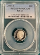2007-S 10C Silver PR69DCAM