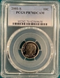 2001-S 10C PR70DCAM