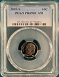 2002-S 10C PR69DCAM