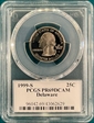 1999-S 25C Delaware PR69DCAM