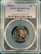 2005-S 5C Bison PR69DCAM