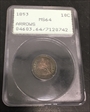 1853 10C Arrows MS64