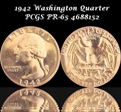 1942 25C PR65