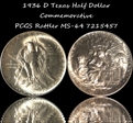 1936-D 50C Texas MS64