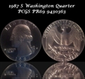 1987-S 25C PR69