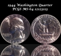 1944 25C MS64
