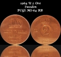 1964-U 2 Öre MS64RB