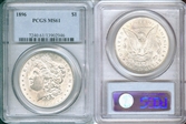 1896 $1 MS61
