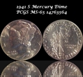1941-S 10C MS65