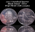 2001-S 25C Rhode Island Silver PR68CAM