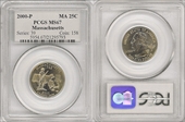 2000-P 25C Massachusetts MS67