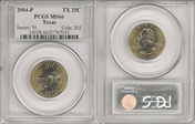 2004-P 25C Texas MS66
