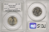 2001-P 25C Kentucky MS67