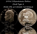 1976-S $1 Clad Type 2 PR69DCAM