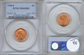 1946-S 1C MS65RD