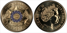 2019-C $2 Police Remembrance Colorized MS68