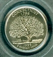 1999-D 25C Connecticut MS64