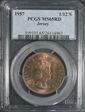 1957 1/12 S MS65RD