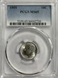 1955 10C MS65