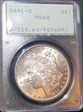 1891-S $1 MS60