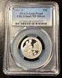 2017-S 25C Ellis Island NP-Silver PR88DCAM