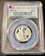 2017-S 25C Ellis Island NP-Silver First Day of Issue PR70DCAM