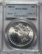 1882-S $1 MS66