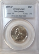 1999-P 25C New Jersey MS65