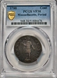 1788 Cent Massachusetts, Period VF30BN